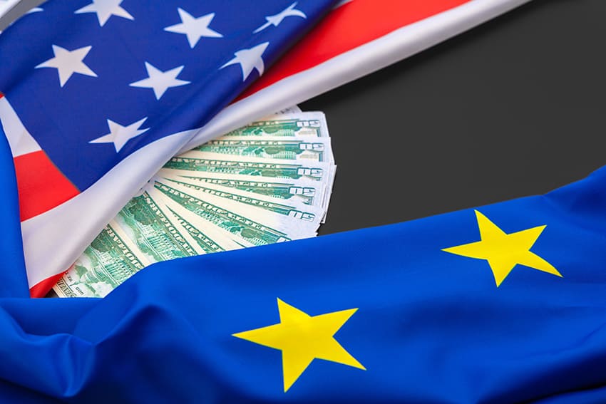 国内市場+EU市場のイメージ